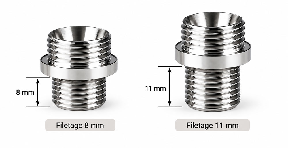 Serre câble électrique Clover chromé - blocage de câble silicone